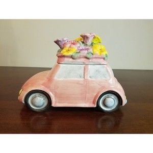 Maxcera Spring Flower Volkswagen Cookie Jar